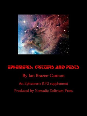 cover image of Ephemeris-Critters& Pests
